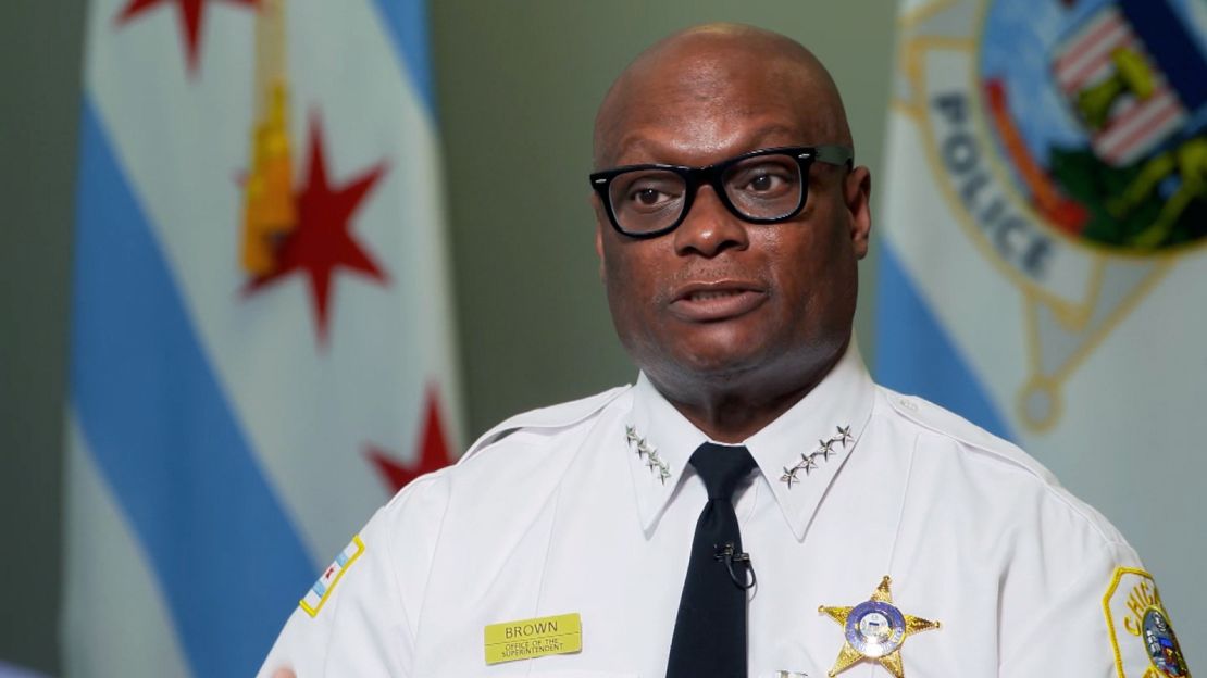 David Brown is superintendent of the Chicago Police Department, which has a new foot pursuit policy in the wake of high-profile and controversial police shooting deaths.