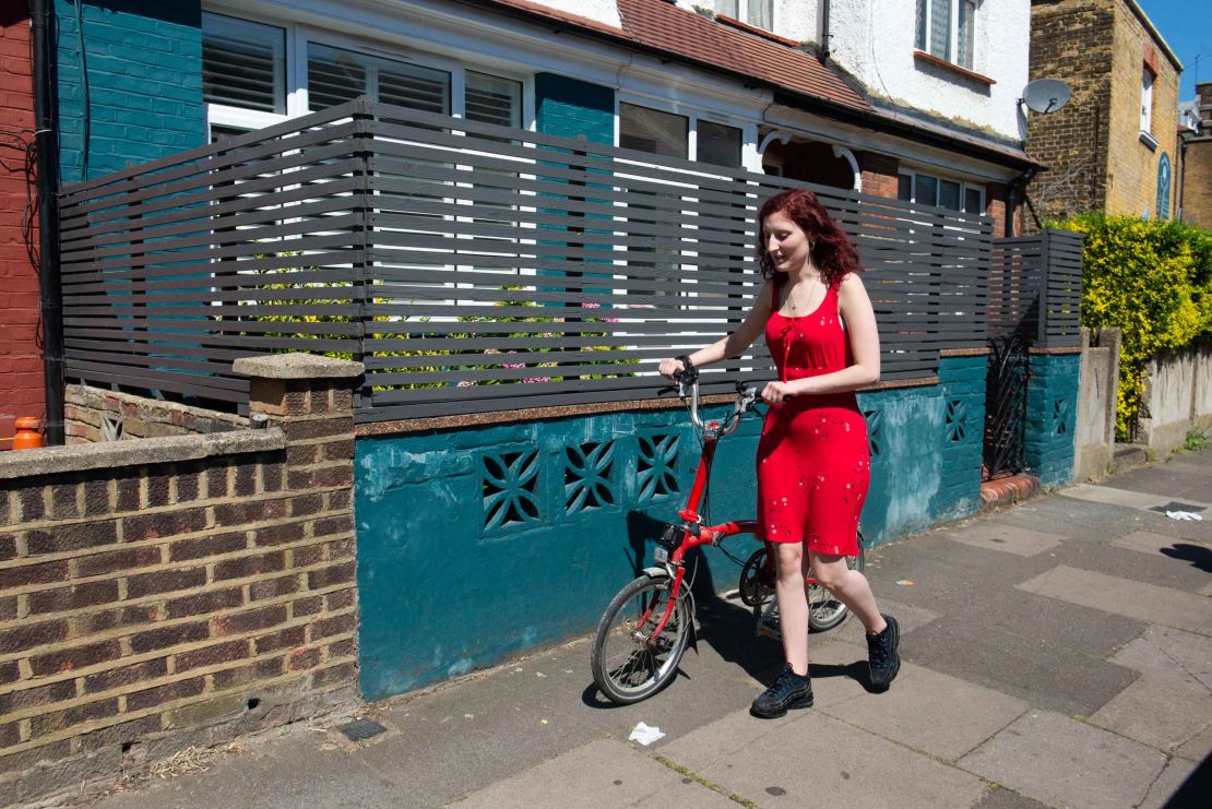 "When I do go out, to places that are not close to my house, I instantly feel my heart beating harder, my chest feels tight," Grew said. "I just have to get used to it."