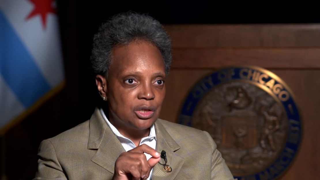 Chicago Mayor Lori Lightfoot says relying primarily on law enforcement to fight crime, without other support for communities, doesn't work.