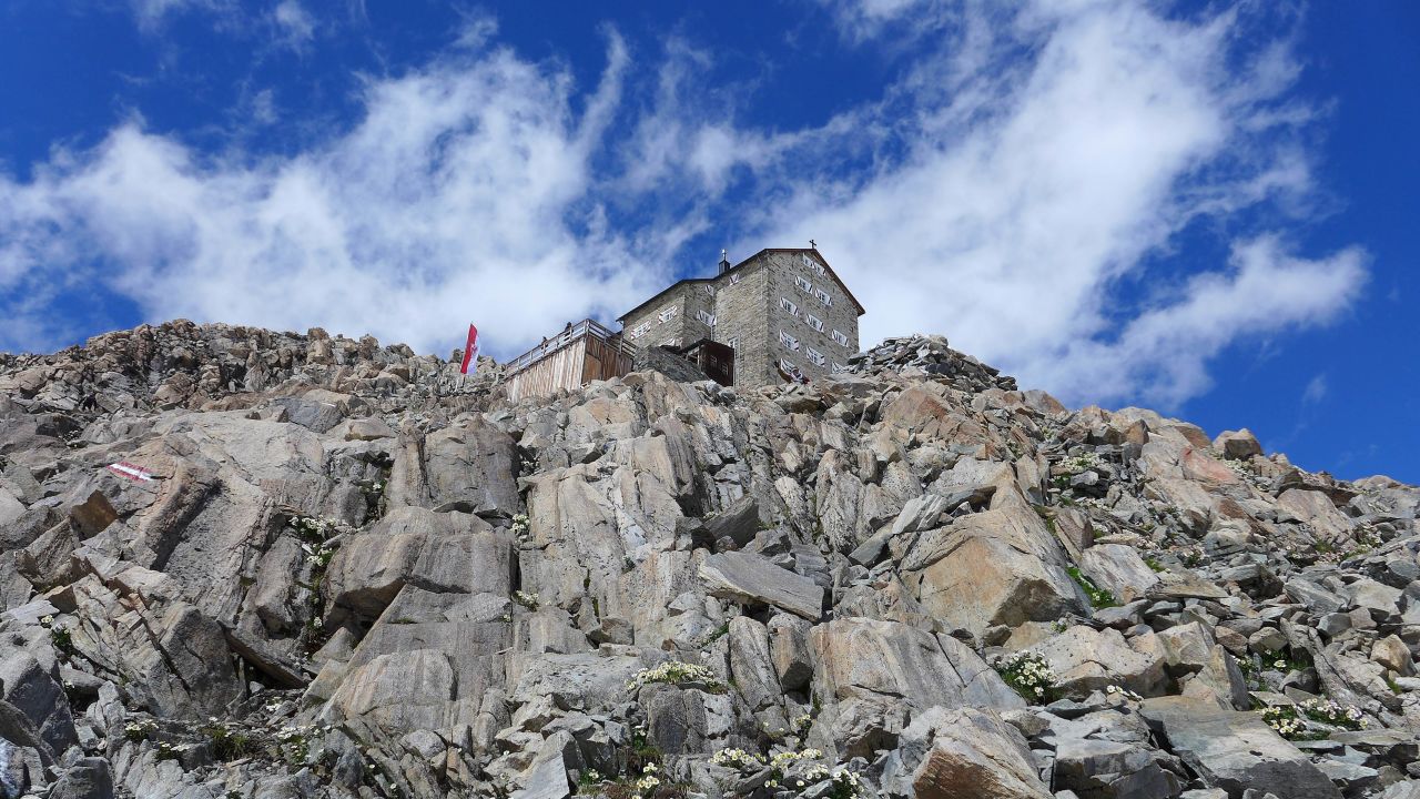 <strong>Brandenburger Haus, Austria: </strong>You'll need good climbing skills to reach this refuge on the flanks of Dahmannspitze mountain.