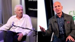 branson bezos split