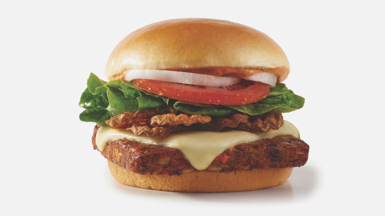The new "Spicy Black Bean Burger" will be sold in three cities.