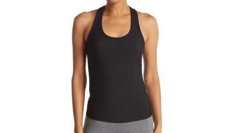 Ribbed Racerback Tank Top