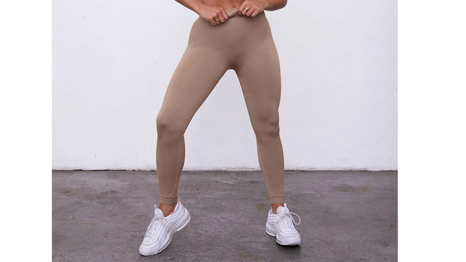 Women's Empire Waist Tummy Compression Control Top Leggings, French Terry  Lining : : Clothing, Shoes & Accessories