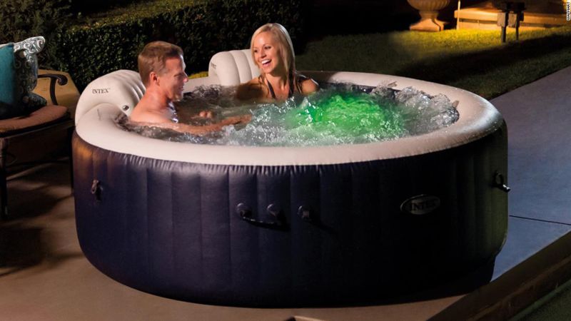 Serenelife Bubble Bath Tub Mat Massage Jacuzzi | Thermal Spa | Waterproof Non Slip Mat | Tub Spa Massager | Keep Warm Function Bath Mat | Relaxing