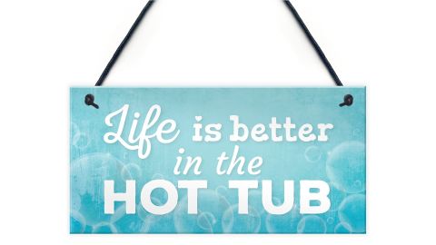Jeddah hot tub sign for XLD Store 