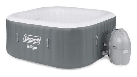 Coleman SaluSpa Spa portable outdoor hot tub 4 square person