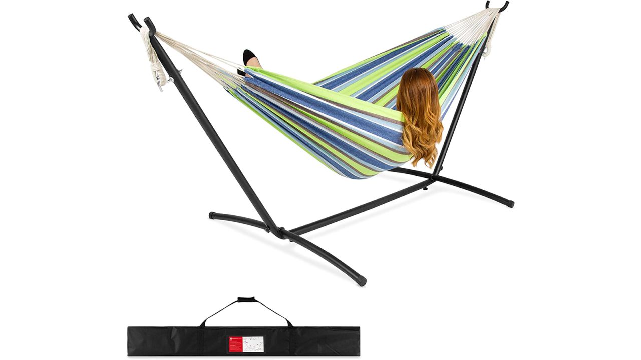 Best Choice Products 2-Person Hammock with Stand