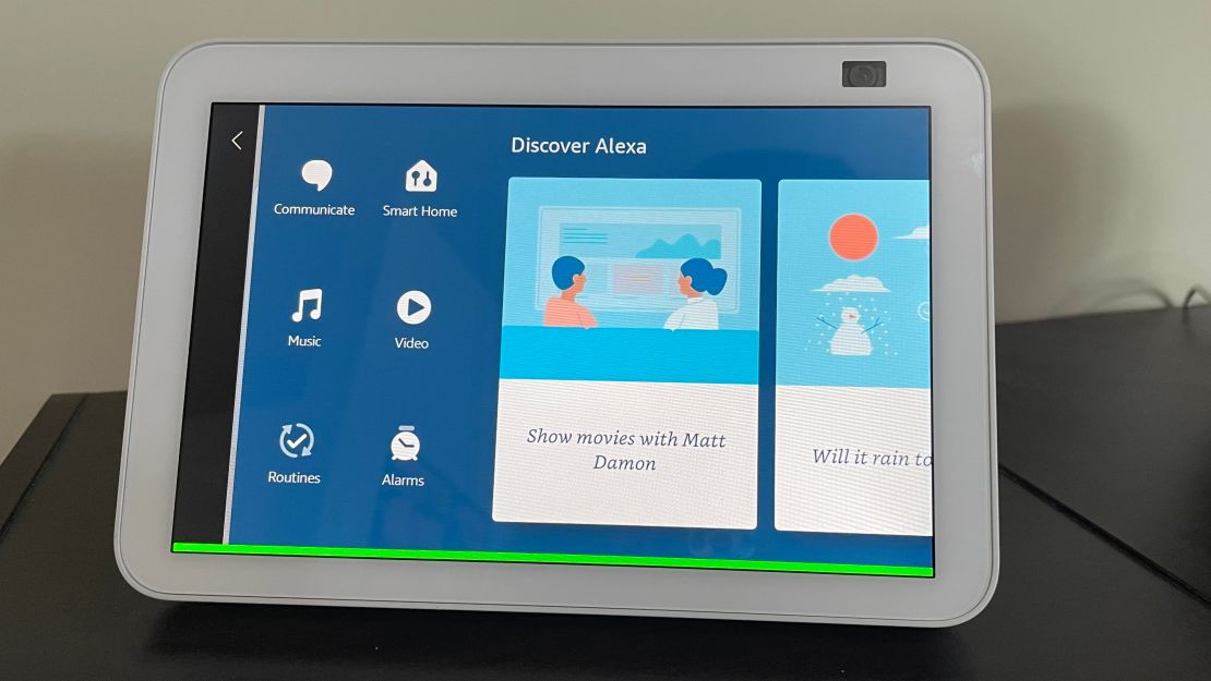 Echo Hub - 8” smart home control panel with Alexa