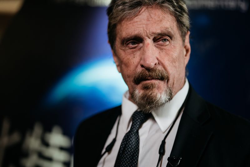 John McAfee found dead in Spanish prison