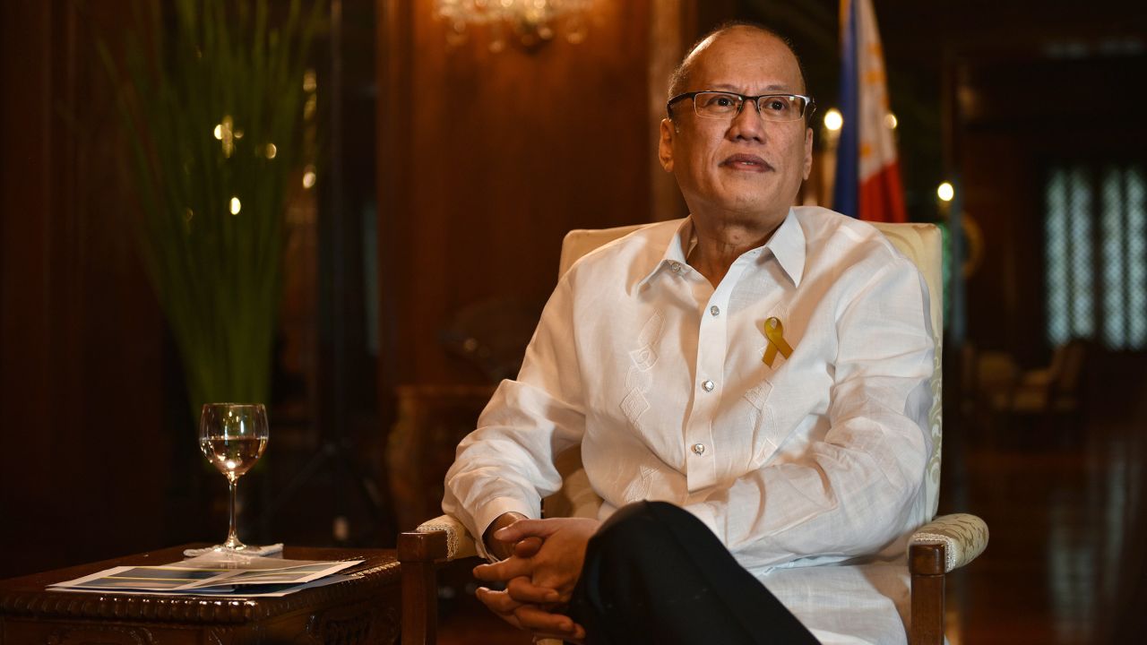 President Benigno Aquino III of the Philippines during an interview in Manila, May 19, 2016. 