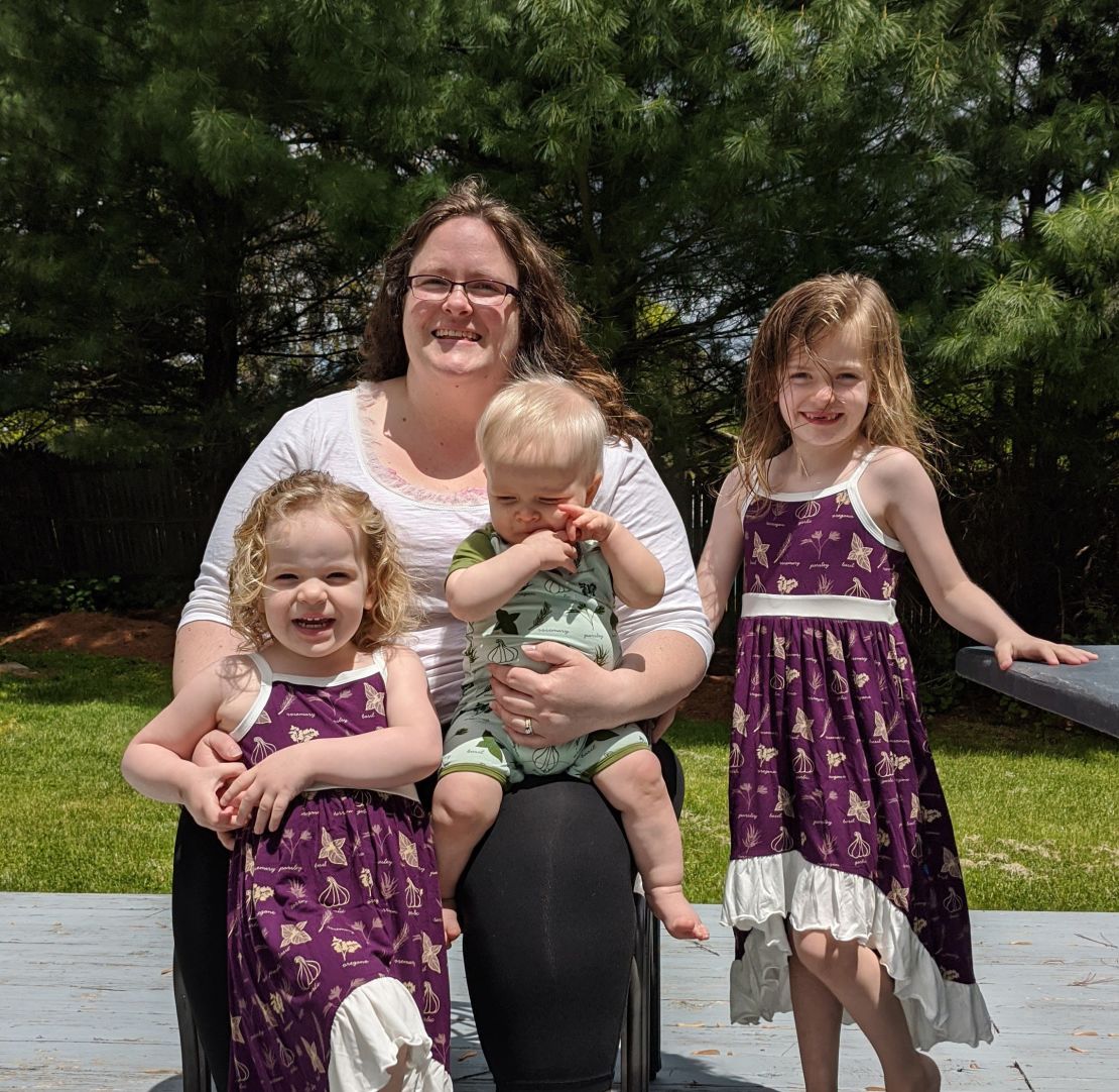 Rebecca Calloway's children (from left) Ailish, Lochlan and Georgia have all helped in public health. Lochlan and Georgia are in vaccine trials, and Ailish was an organ donor after she passed away from type 1 diabetes.