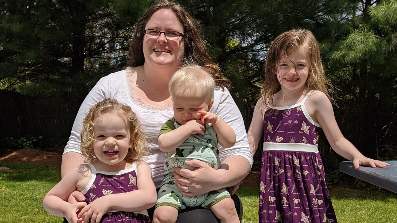 Rebecca Calloway's children (from left) Ailish, Lochlan and Georgia have all helped in public health. Lochlan and Georgia are in vaccine trials, and Ailish was an organ donor after she passed away from type 1 diabetes.
