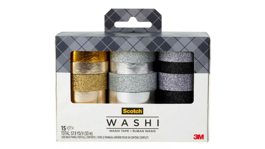 Scotch Washi Tape, 15-Pack