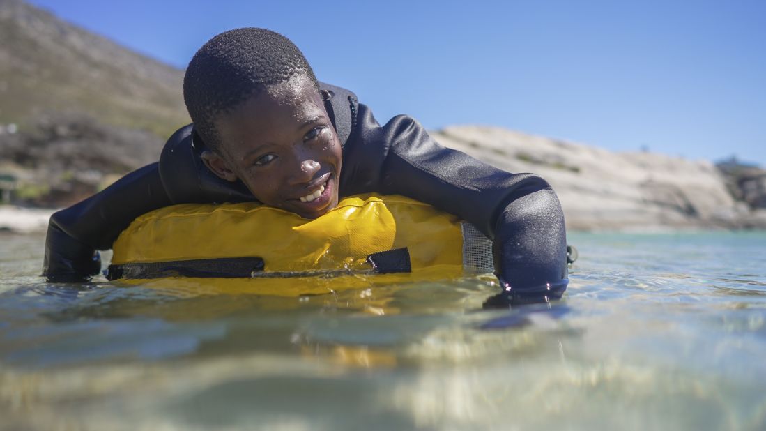 Ndhlovu swiftly set out to make the ocean a more inclusive and diverse place, starting with Black children. She runs ocean exploration programs, where she introduces them to water -- some for the very first time.