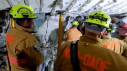 rescue workers condo collapse