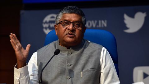 India's tech minister Ravi Shankar Prasad and Twitter are in a tussle over new social media rules. 