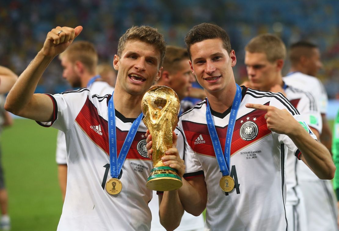 Germany has enjoyed more success than England in recent years, winning the 2014 World Cup. 