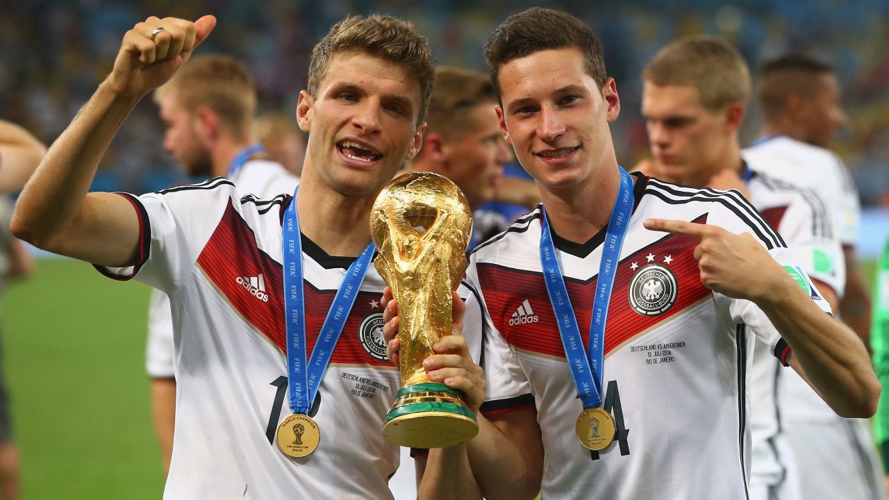 Germany has enjoyed more success than England in recent years, winning the 2014 World Cup. 