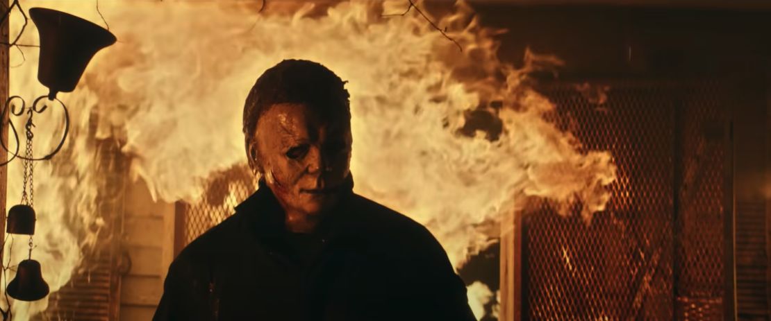 Michael Myers, played by Nick Castle and James Jude Courtney, is back in "Halloween Kills." 