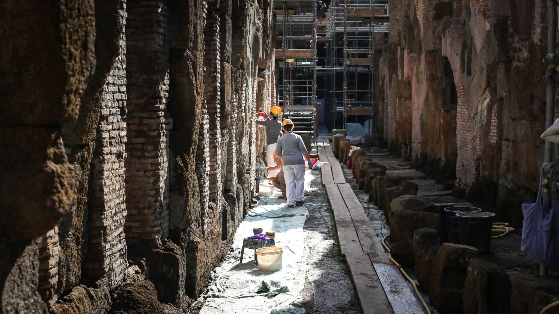 The corridors that gladiators once walked are now open to the public.