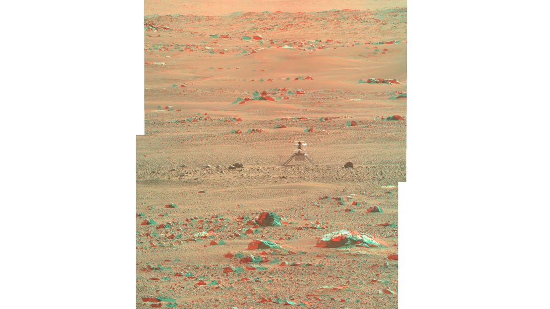 The Perseverance rover took these 3D images using its cameras on June 8. 