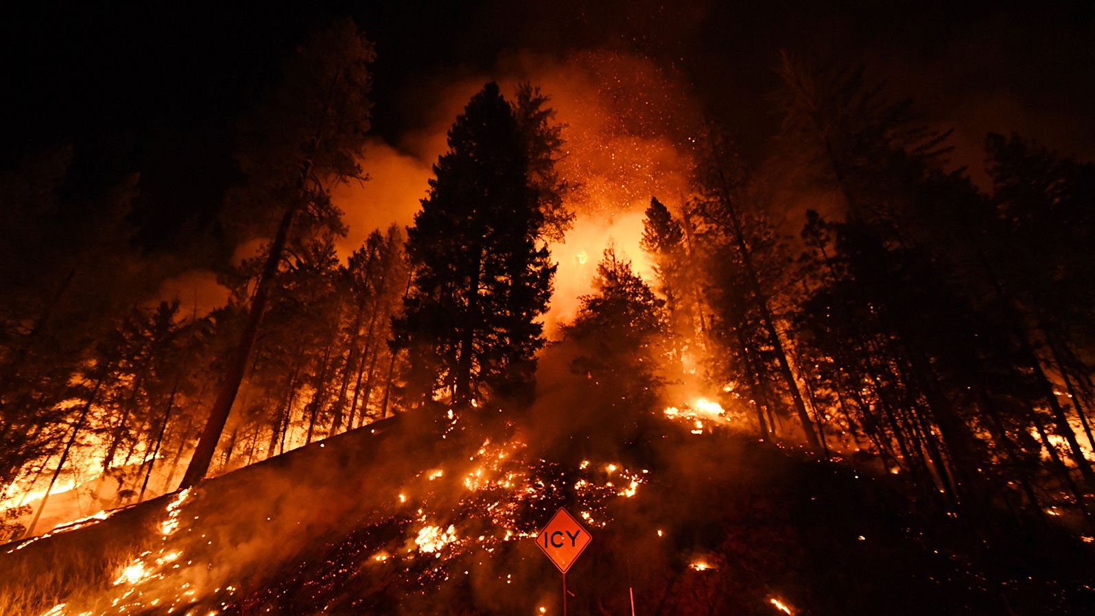 Two firefighters were killed in the 2018 Carr Fire.