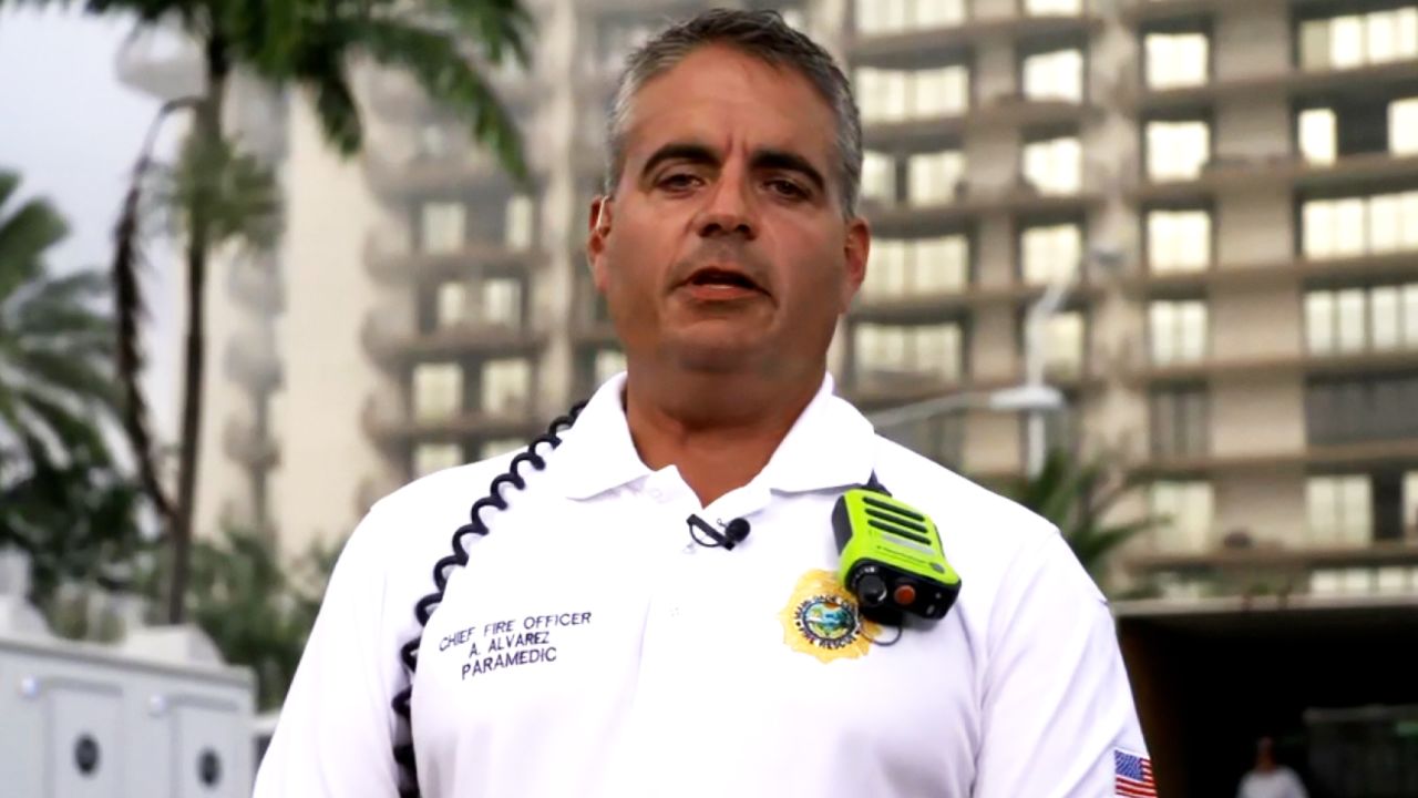 Miami-Dade Fire Rescue Chief Andy Alvarez florida building collapse