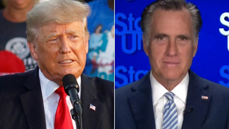 Mitt Romney, GOP Senator, On Former President Donald Trump’s Return To ...