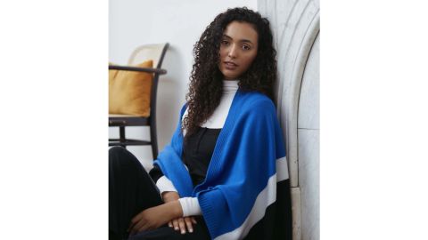 The Coziest Cashmere Blanket Scarf