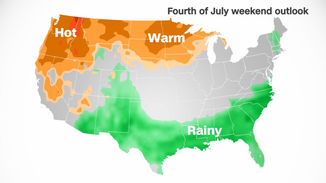 weather fourth of july weekend outlook