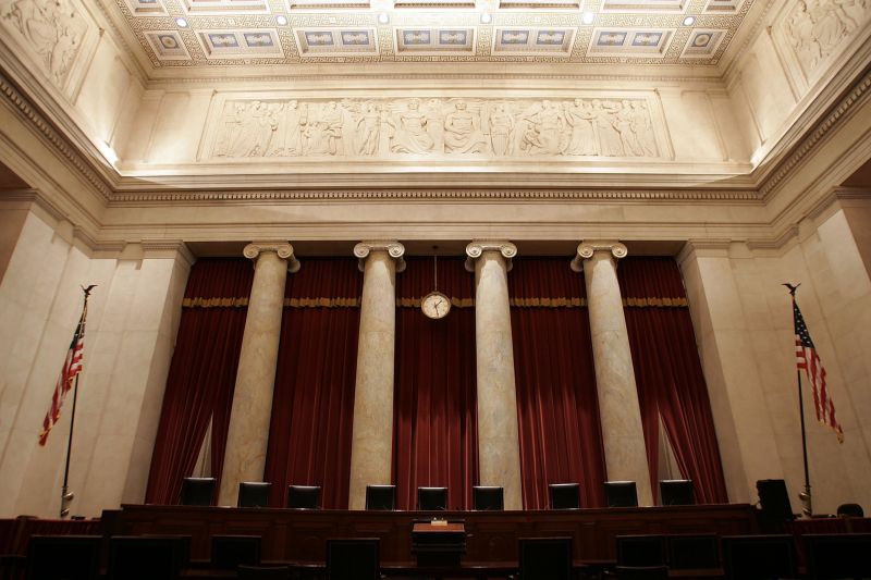 Us supreme court outlet bench