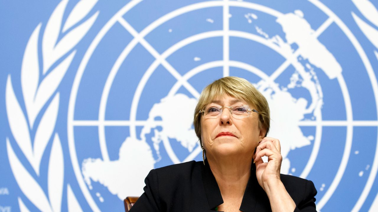 The UN's High Commissioner for Human Rights Michelle Bachelet, pictured here, urged the US to make "transformative change for racial justice and equality." 