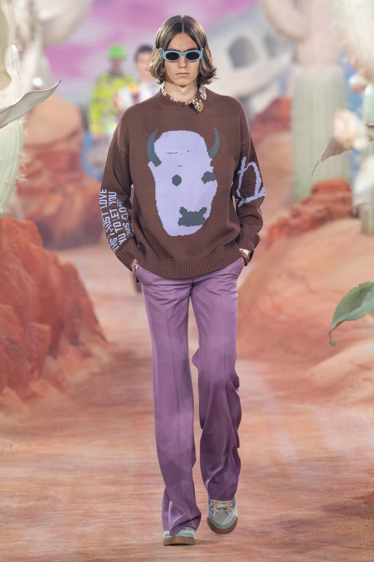 Dior collaborated with rapper Travis Scott this Spring-Summer 2022 season