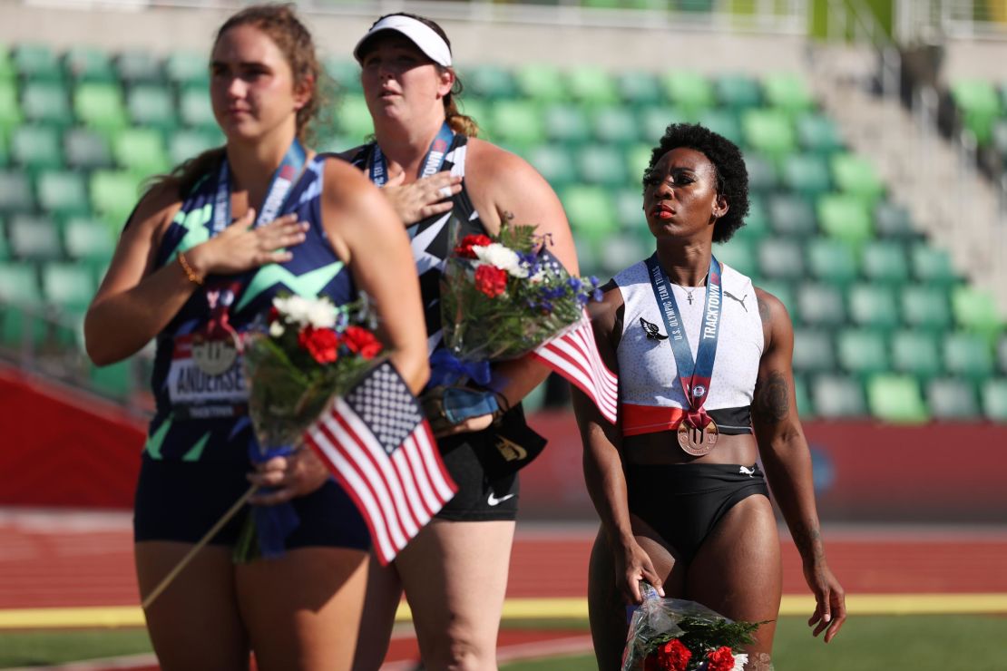 Berry will be competing at her second Olympics next month. 