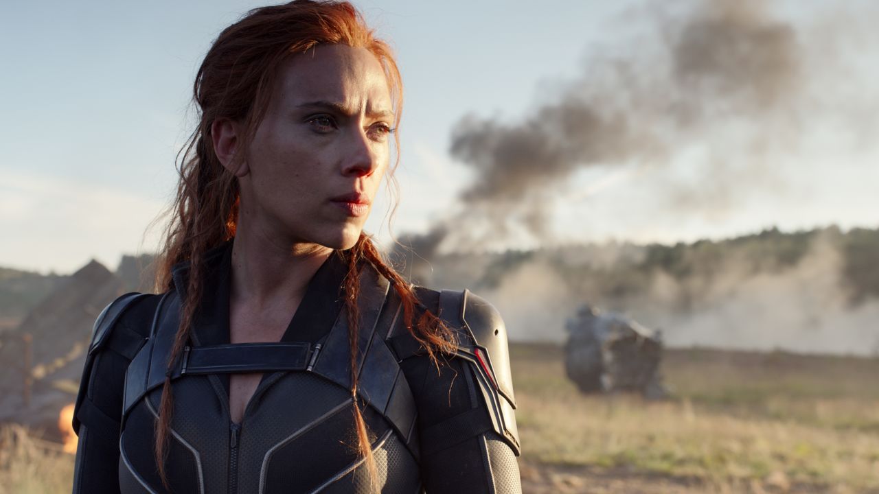 Scarlett Johansson as Natasha Romanoff.