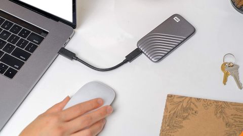 WD 500GB My Passport SSD External Portable Solid-State Drive