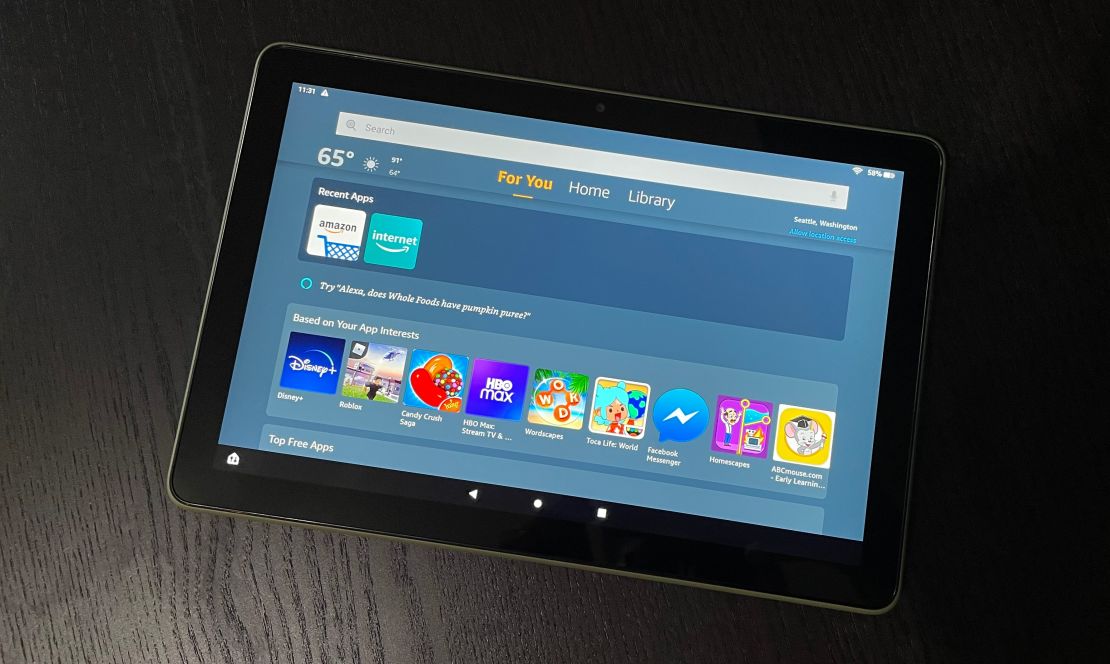 Fire 7 tablet review: still a lot of tablet for just £50