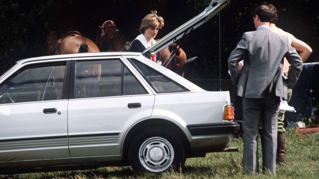 The 1981 Ford Escort Ghia was an engagement present given to Diana by Prince Charles in May 1981.