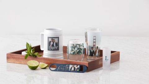 Travel glassware