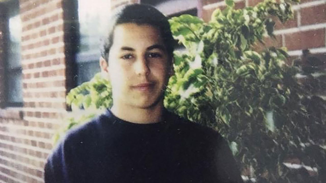 Michael Mendoza is seen in 1996, at age 15, in a California juvenile hall being tried as an adult.