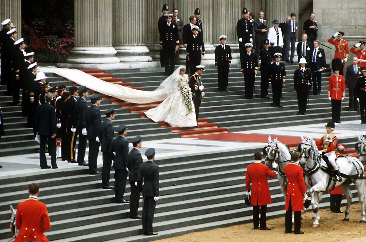 The royal wedding was held July 29, 1981, at St. Paul's Cathedral in London. It was estimated that more than 700 million people watched the ceremony on television.