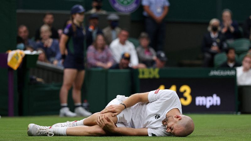 Wimbledon 2021 Organizers happy with court conditions as Serena Williams and Adrian Mannarino suffer slips CNN