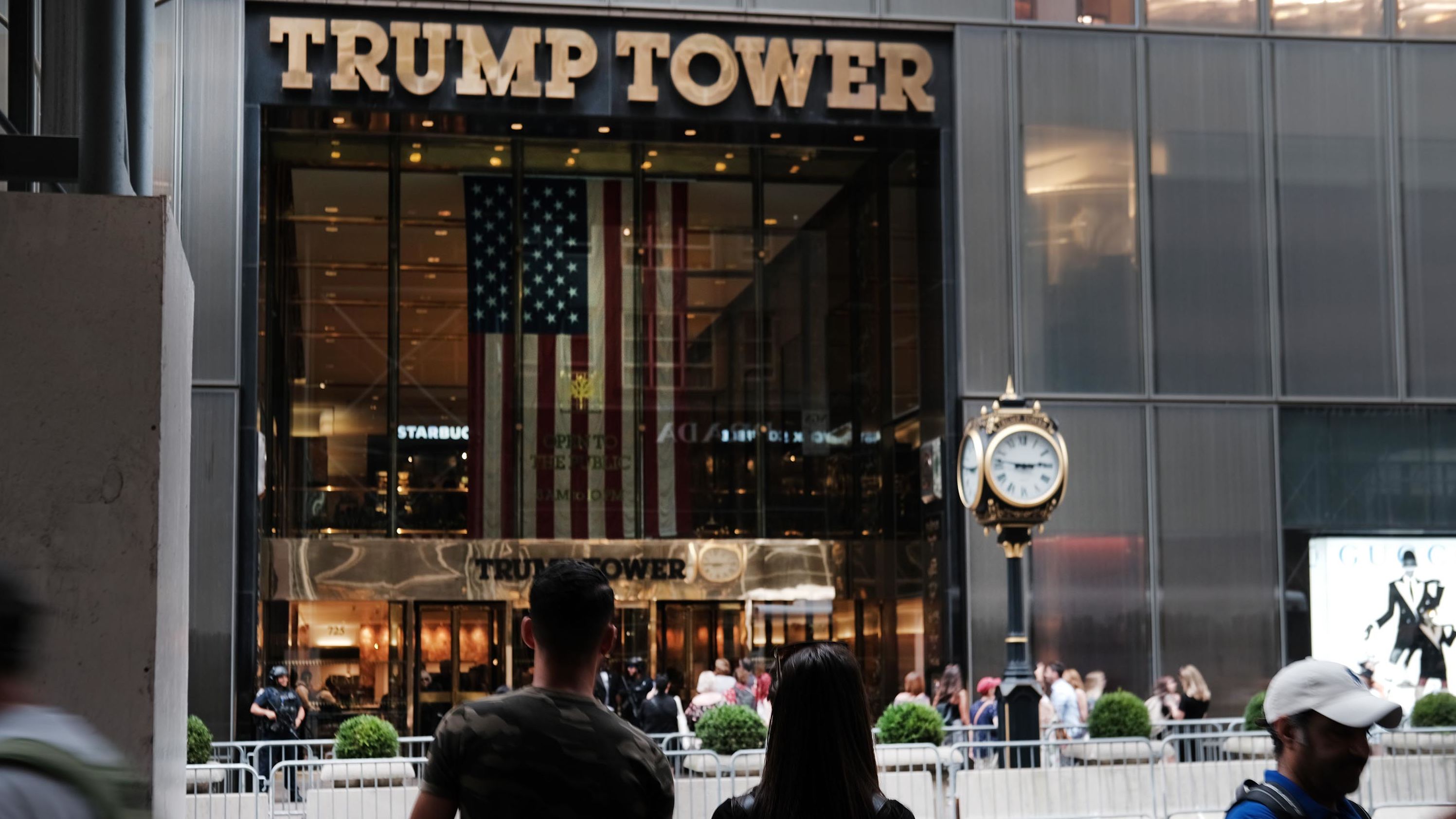 Trump Tower in New York City. 