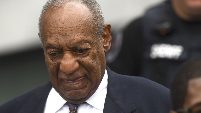 NORRISTOWN, PA - SEPTEMBER 24:  Bill Cosby departs the Montgomery County Courthouse on the first day of sentencing in his sexual assault trial on September 24, 2018 in Norristown, Pennsylvania.  In April, Cosby was found guilty on three counts of aggravated indecent assault for drugging and sexually assaulting Andrea Constand at his suburban Philadelphia home in 2004.  60 women have accused the 80 year old entertainer of sexual assault.  (Photo by Mark Makela/Getty Images)