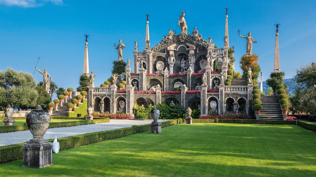 Prince Vitaliano Borromeo owns the three islands on Lake Maggiore.