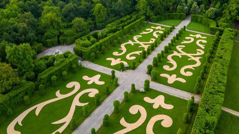 <strong>Long haul: </strong>The couple has spent the past 25 years redoing the gardens at Villa Arconati.