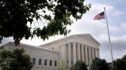 The U.S. Supreme Court is shown June 21, 2021 in Washington, DC. The court is expected to issue a series of opinions this week, including a decision today in favor of Goldman Sachs to avoid a class action lawsuit by investors. 