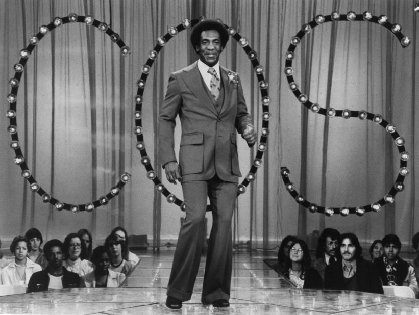 Cosby stars in the short-lived sketch comedy series "Cos" in 1976.