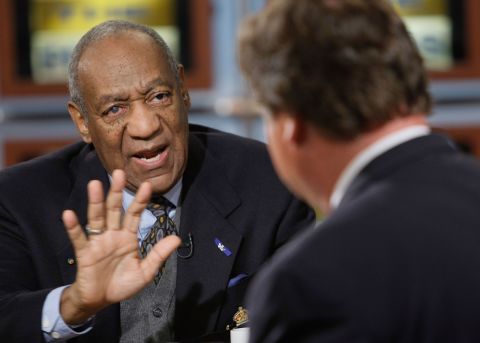 Cosby speaks with Tim Russert during a taping of "Meet the Press" in 2007. Cosby and Alvin Poussaint spoke about their new book "Come On, People: On the Path from Victims to Victors."